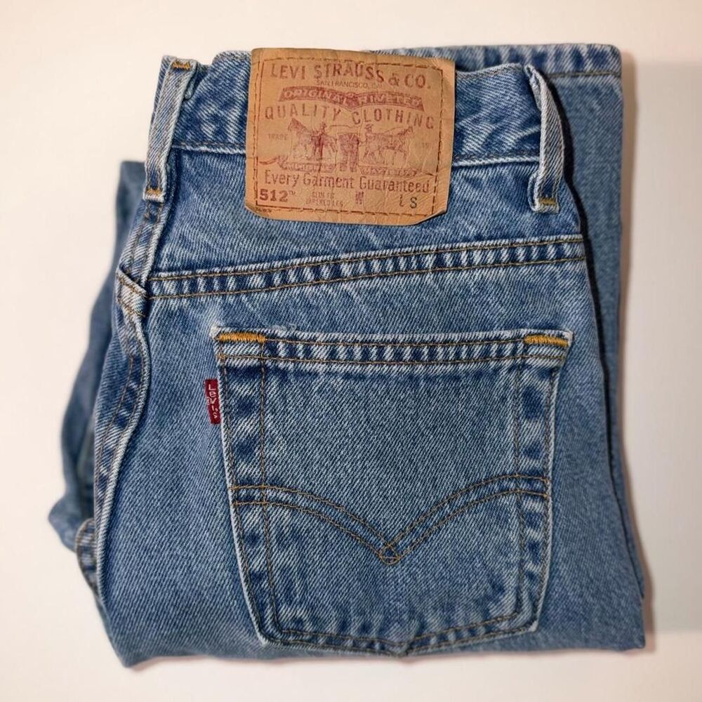 Vintage Levi’s 512 slim tapered jeans